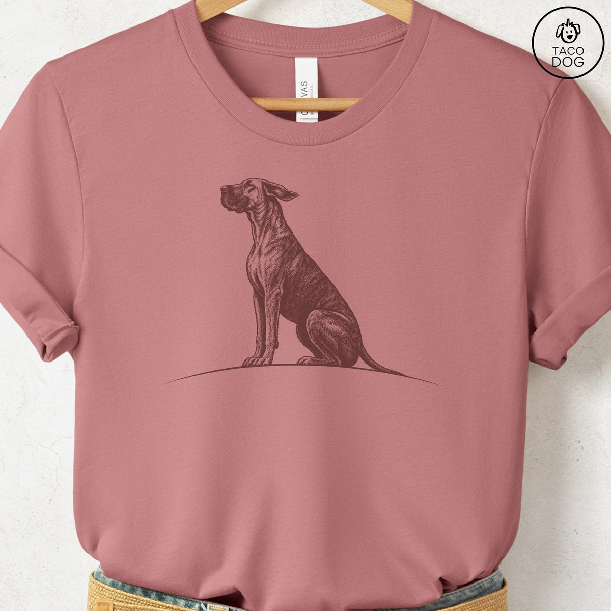 Great Dane Tail Wind T-Shirt