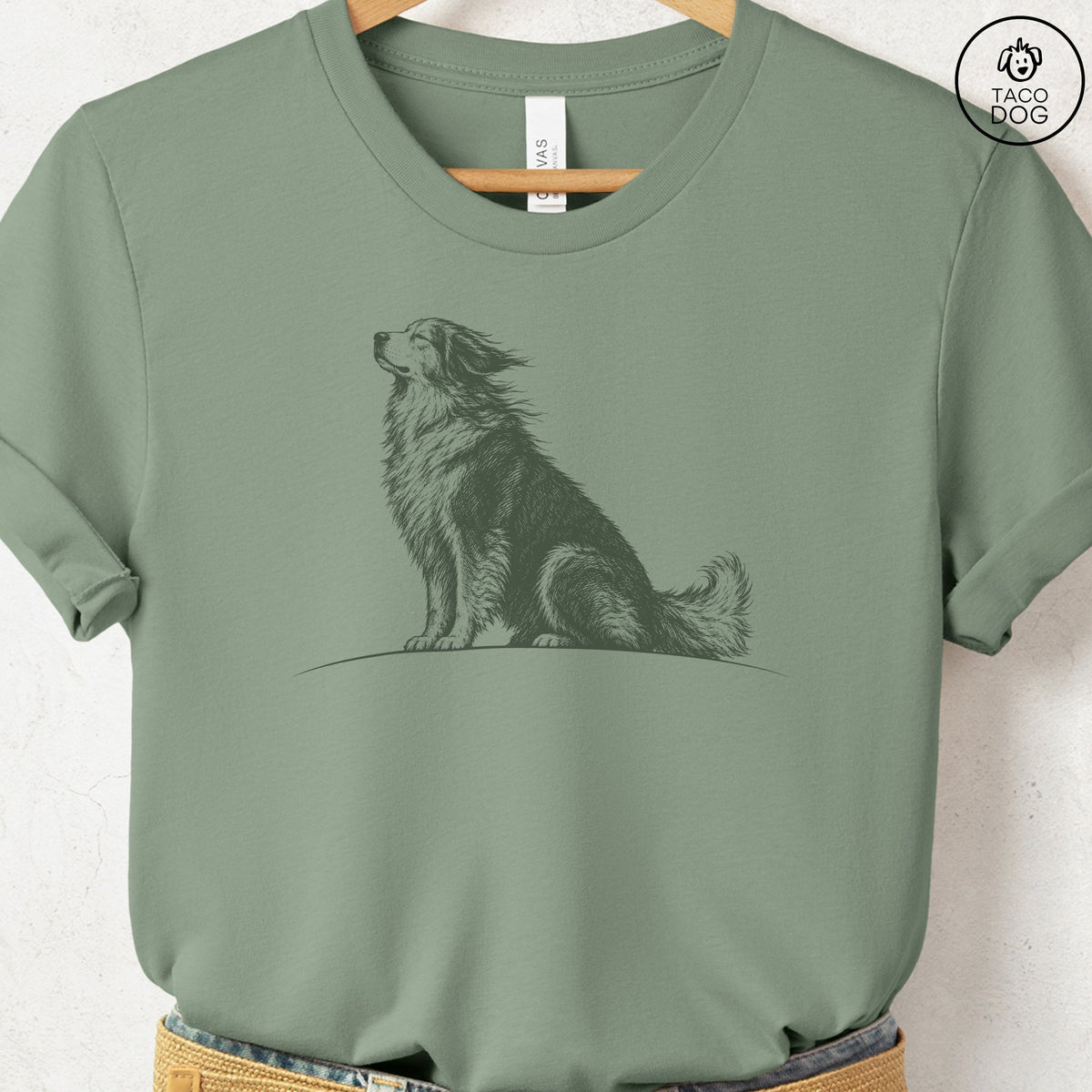 Great Pyrenees Tail Wind T-Shirt