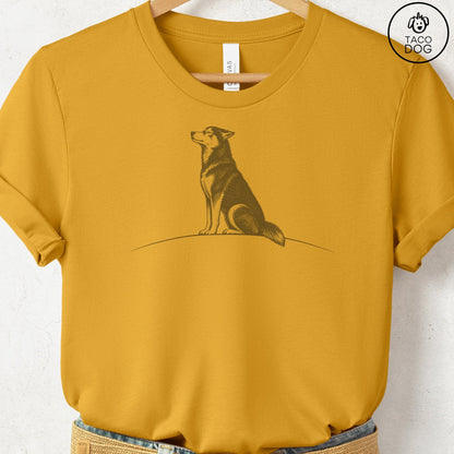 Husky Tail Wind T-Shirt