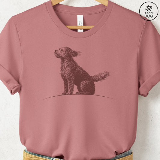 Lagotto Romagnolo Tail Wind T-Shirt