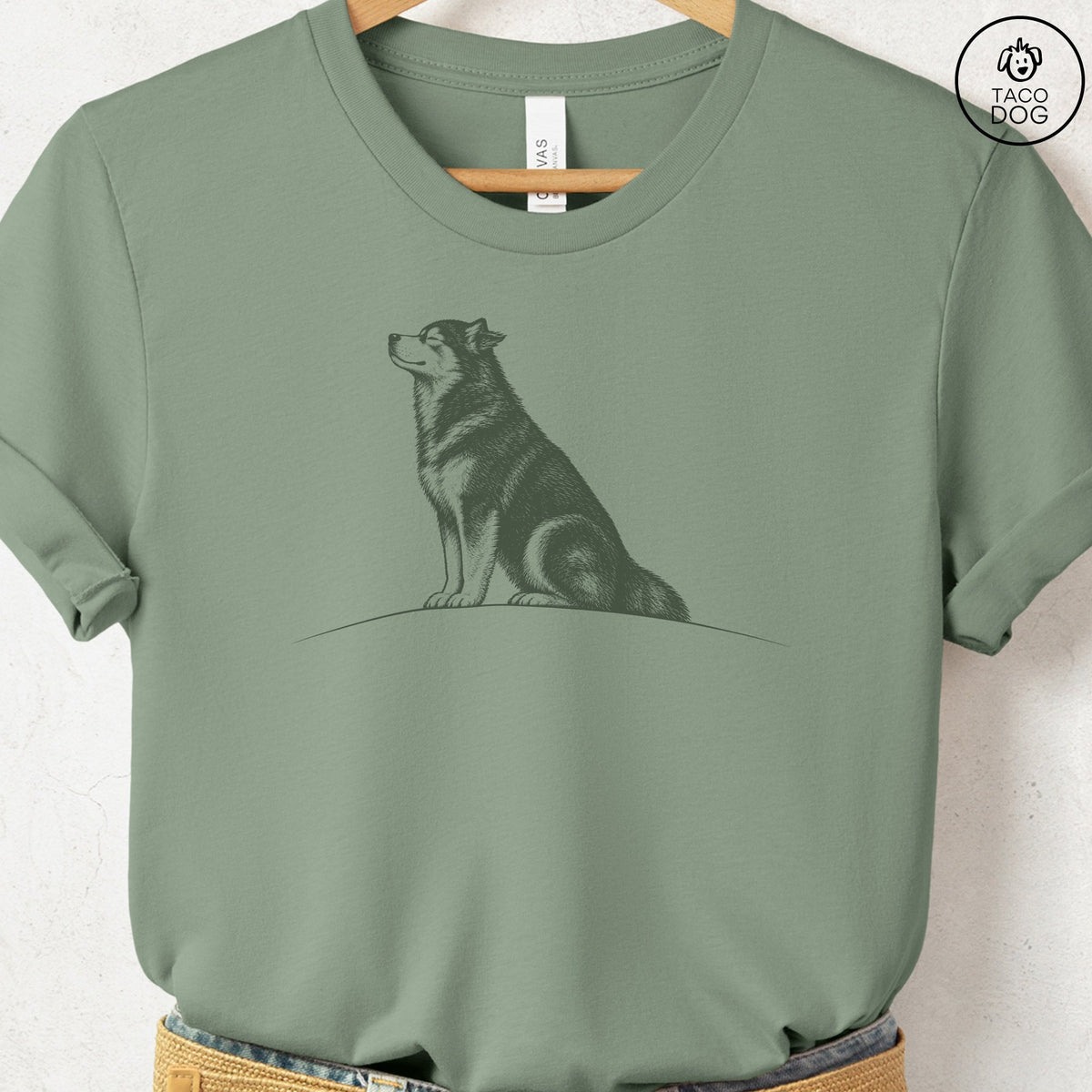 Malamute Tail Wind T-Shirt