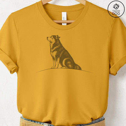 Malamute Tail Wind T-Shirt