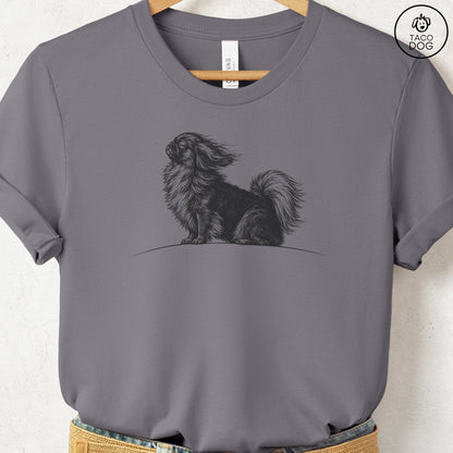 Pekingese Tail Wind T-Shirt