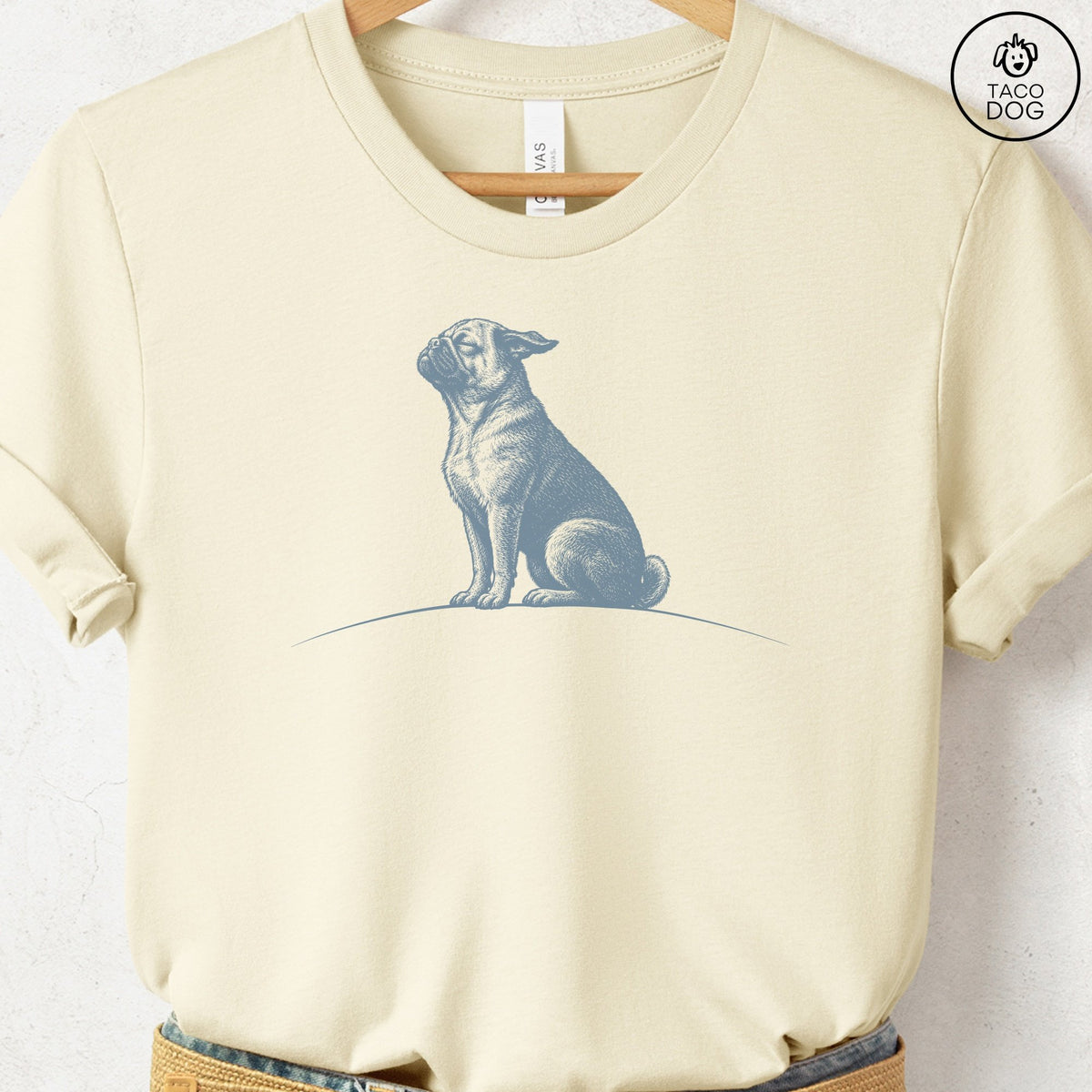 Pug Tail Wind T-Shirt