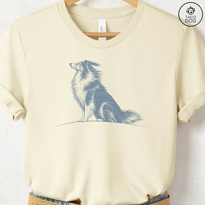 Rough Collie Tail Wind T-Shirt