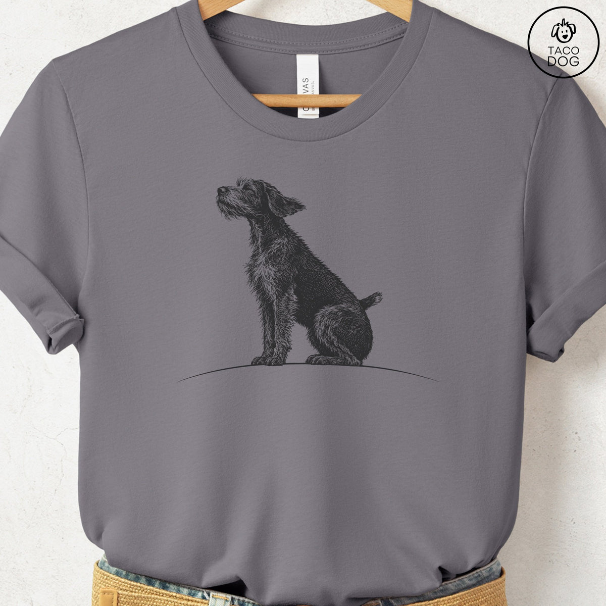 Wirehaired Pointing Griffon Tail Wind T-Shirt