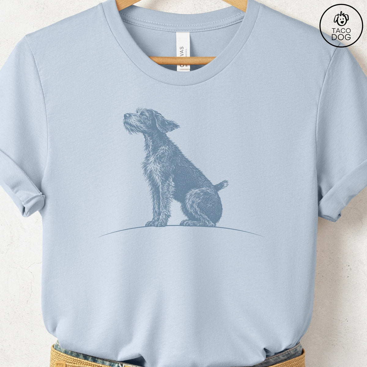 Wirehaired Pointing Griffon Tail Wind T-Shirt