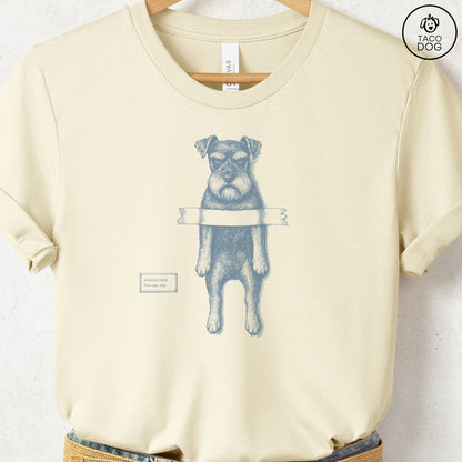 Schnauzer Taped T-Shirt