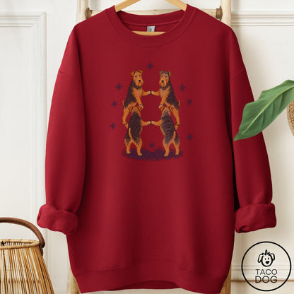 Airedale The Ritual Sweatshirt Garnet Taco-Dog