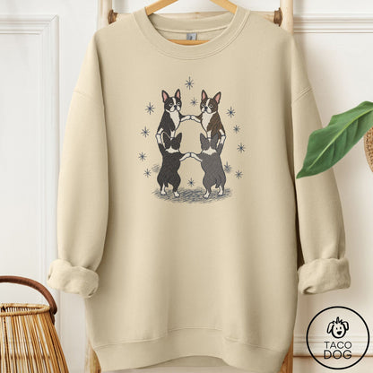 Boston Terrier The Ritual Sweatshirt Sand Taco-Dog