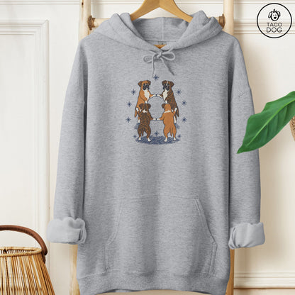 Boxer The Ritual Hoodie Graphite Heather Taco-Dog