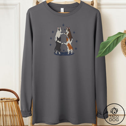 Bull Terrier The Ritual Long Sleeve Tee Asphalt Taco-Dog