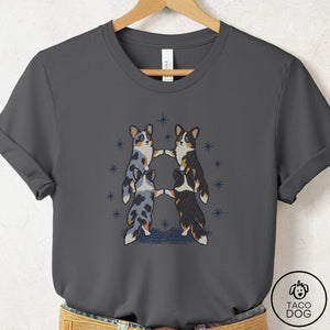 Cardigan Welsh Corgi The Ritual T-Shirt Asphalt Taco-Dog