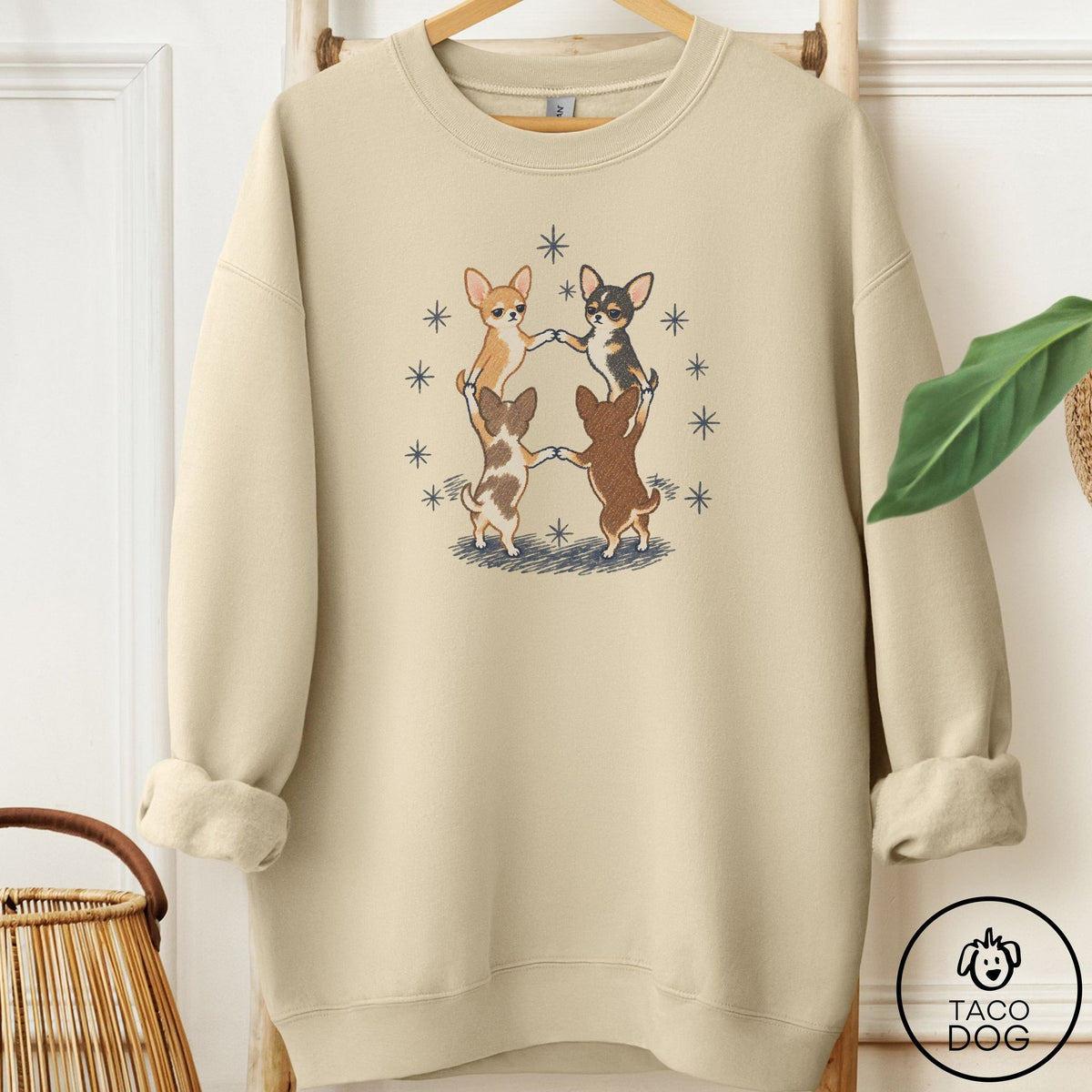 Chihuahua The Ritual Sweatshirt Sand Taco-Dog