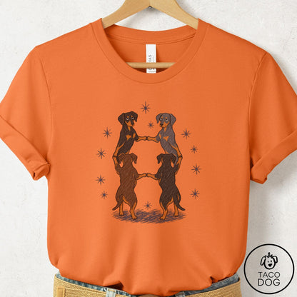 Doberman The Ritual T-Shirt Burnt Orange Taco-Dog