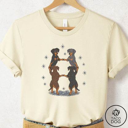 Doberman The Ritual T-Shirt Natural Taco-Dog
