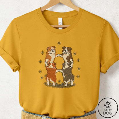 English Bulldog The Ritual T-Shirt Mustard Taco-Dog