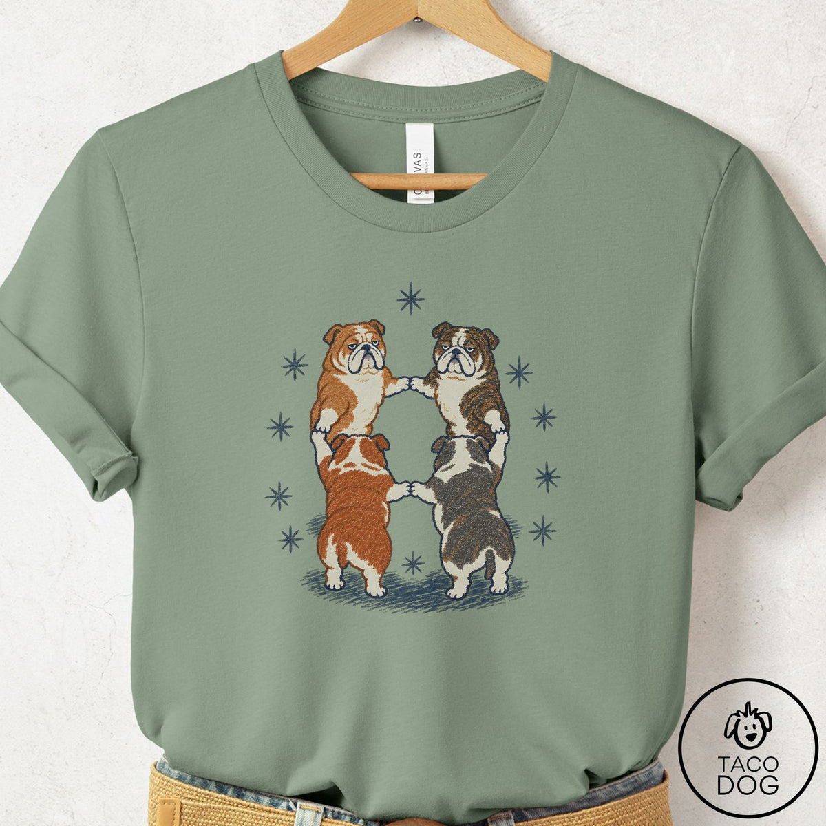 English Bulldog The Ritual T-Shirt Sage Taco-Dog