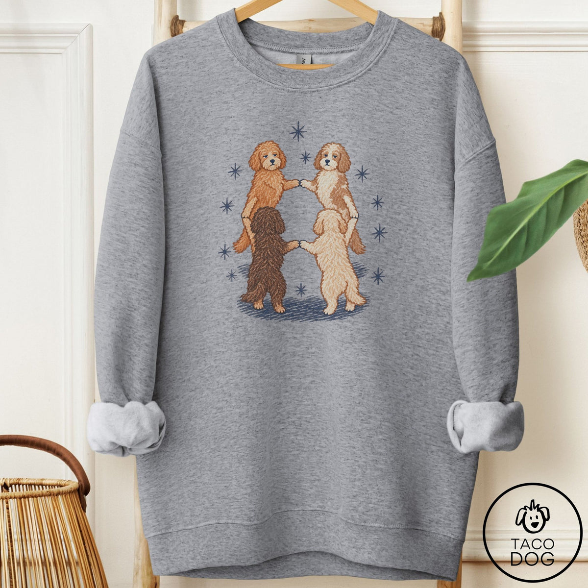 Doodle The Ritual Sweatshirt Graphite Heather Taco-Dog