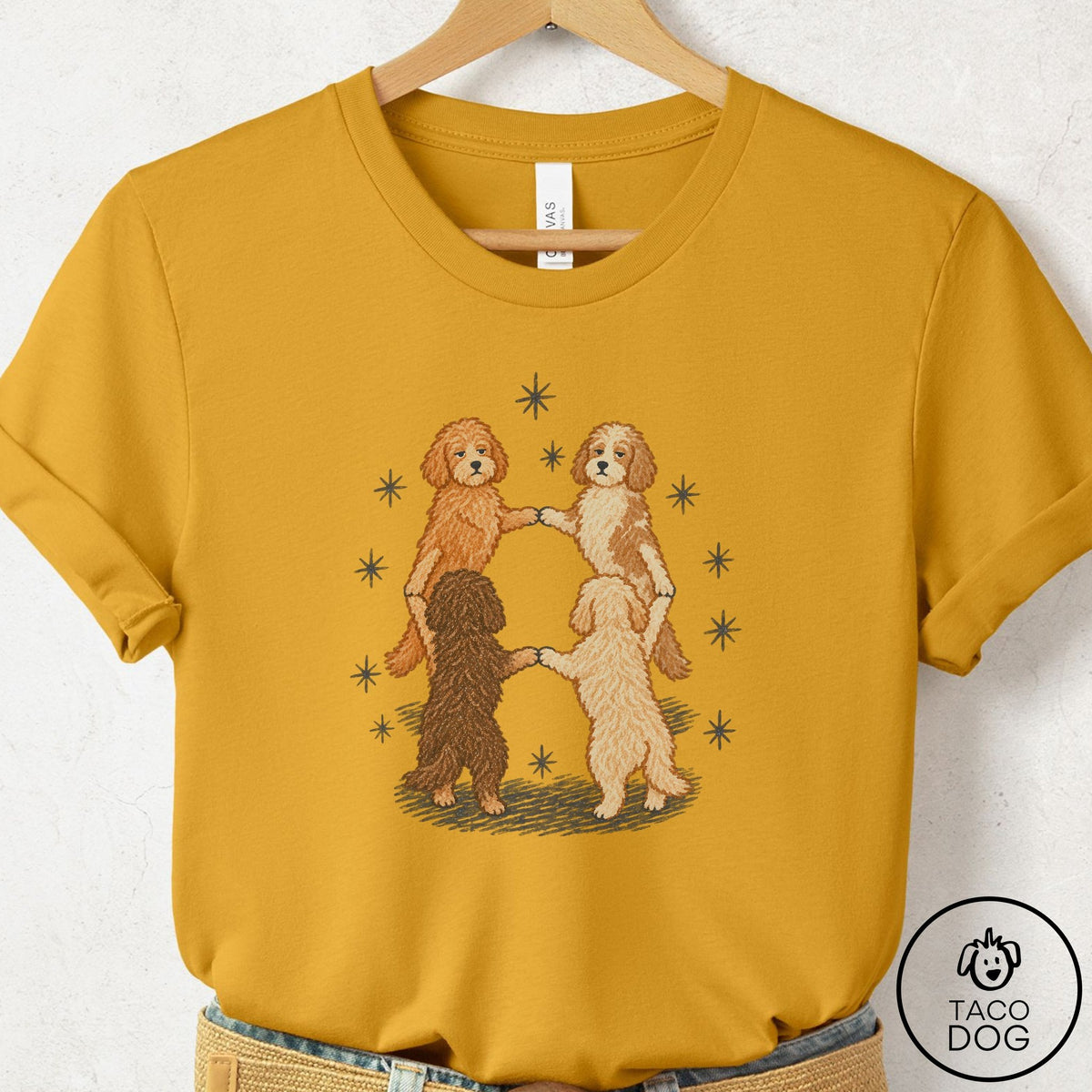 Doodle The Ritual T-Shirt Mustard Taco-Dog