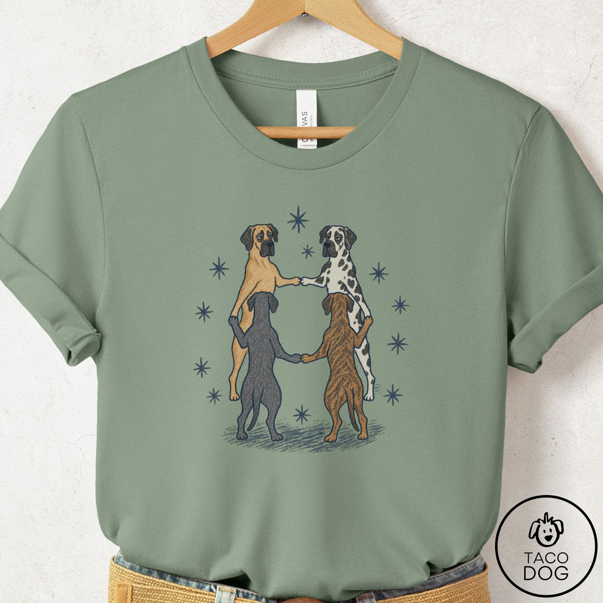 Great Dane The Ritual T-Shirt Sage Taco-Dog