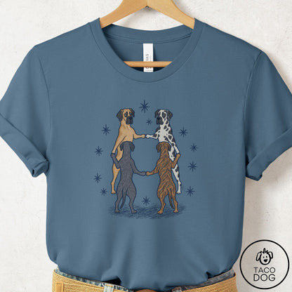 Great Dane The Ritual T-Shirt Steel Blue Taco-Dog