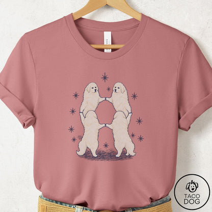 Great Pyrenees The Ritual T-Shirt Mauve Taco-Dog