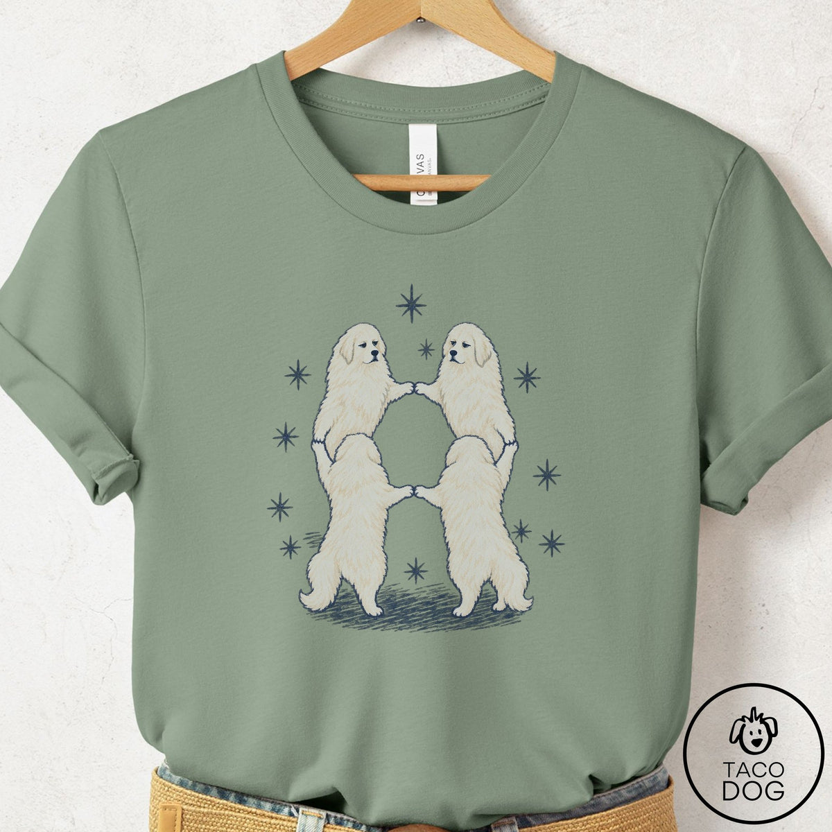 Great Pyrenees The Ritual T-Shirt Sage Taco-Dog