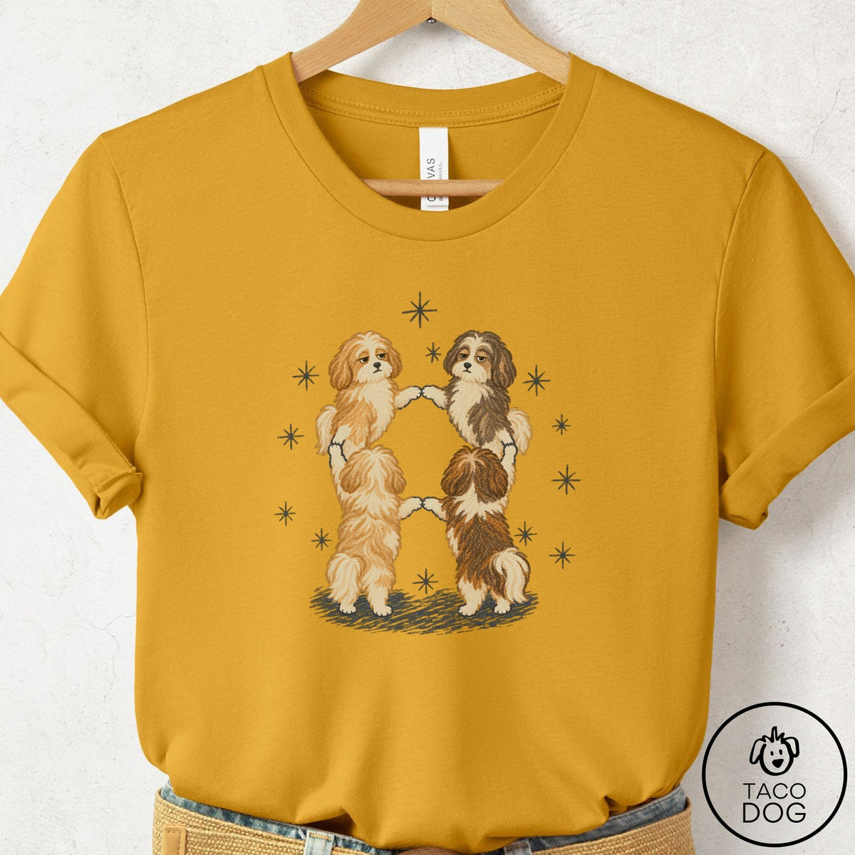 Havanese The Ritual T-Shirt Mustard Taco-Dog