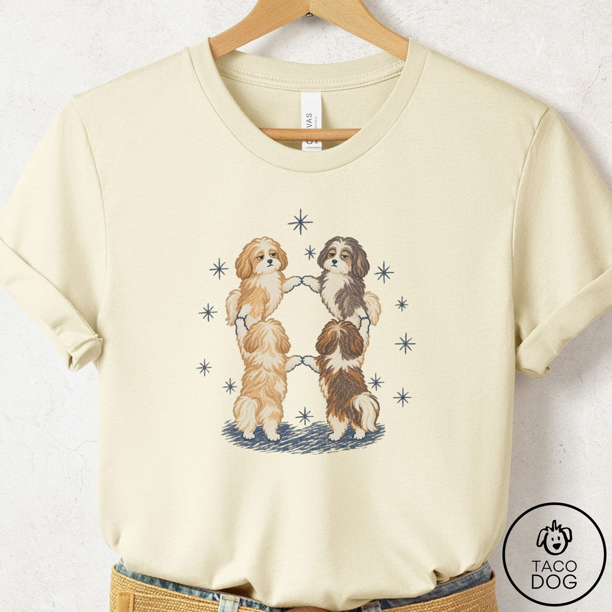 Havanese The Ritual T-Shirt Natural Taco-Dog