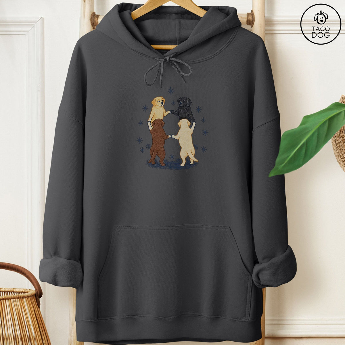 Labrador Retriever The Ritual Hoodie Charcoal Taco-Dog