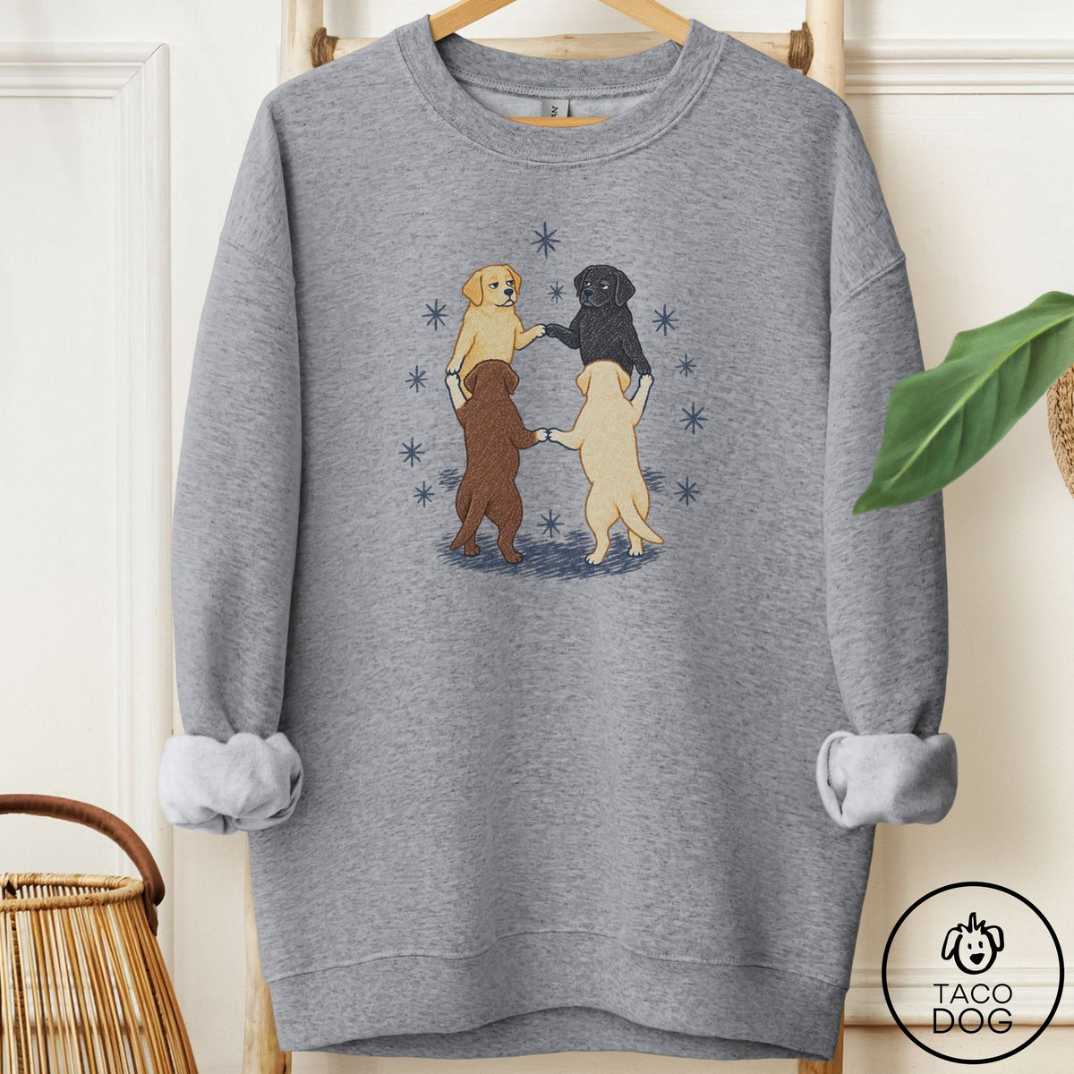 Labrador Retriever The Ritual Sweatshirt Graphite Heather Taco-Dog