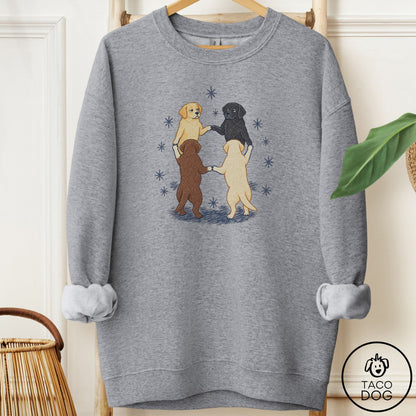 Labrador Retriever The Ritual Sweatshirt Graphite Heather Taco-Dog