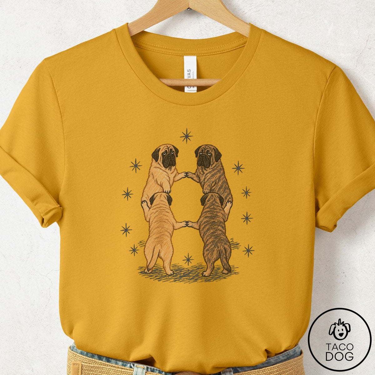 Mastiff The Ritual T-Shirt Mustard Taco-Dog