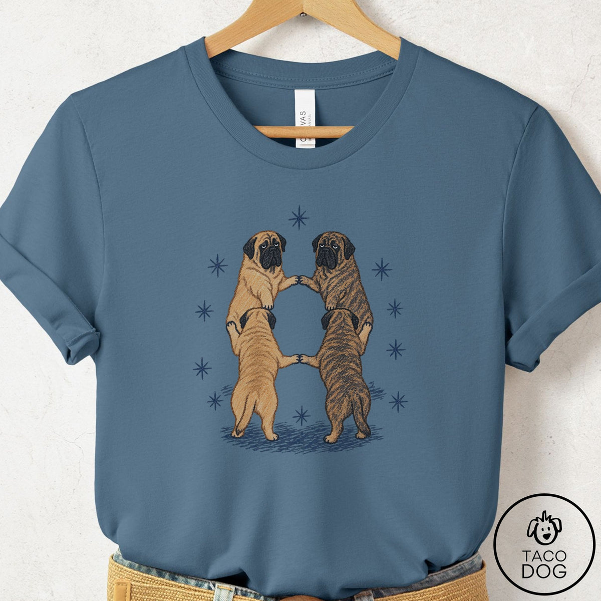 Mastiff The Ritual T-Shirt Steel Blue Taco-Dog