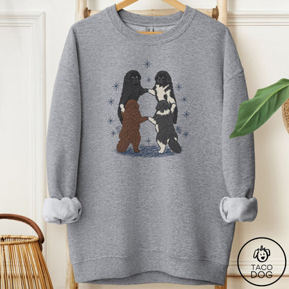 Newfoundland The Ritual Sweatshirt Graphite Heather Taco-Dog
