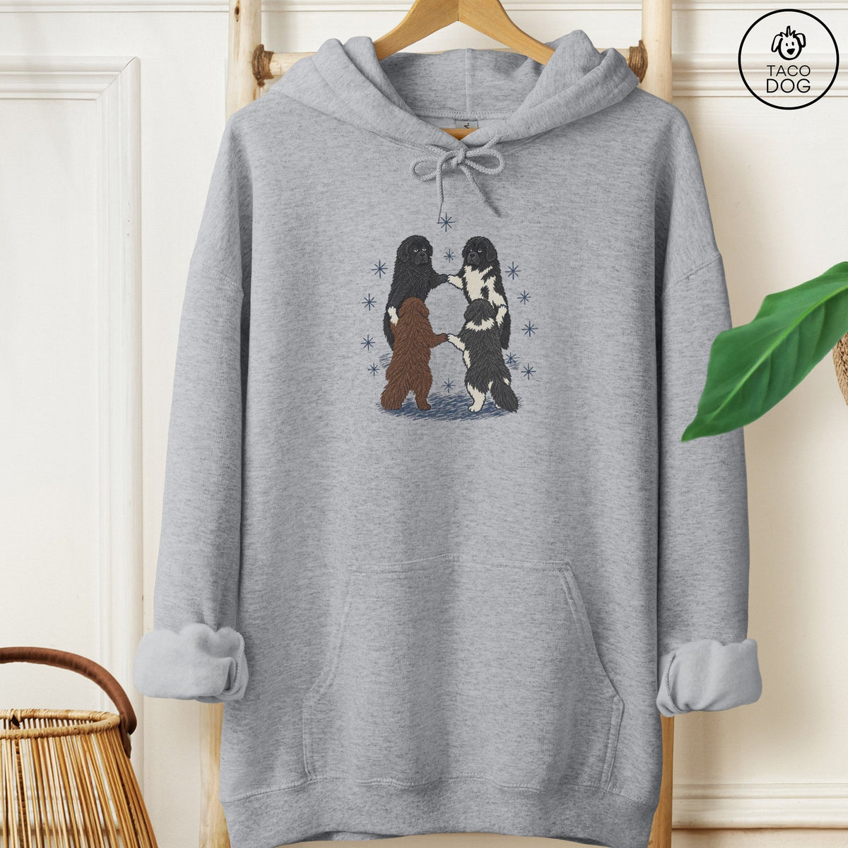 Newfoundland The Ritual Hoodie Graphite Heather Taco-Dog