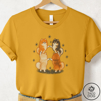 Pomeranian The Ritual T-Shirt Mustard Taco-Dog