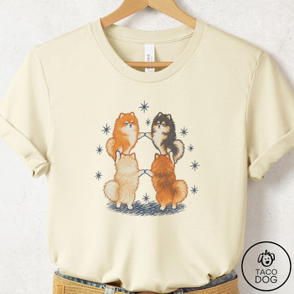 Pomeranian The Ritual T-Shirt Natural Taco-Dog