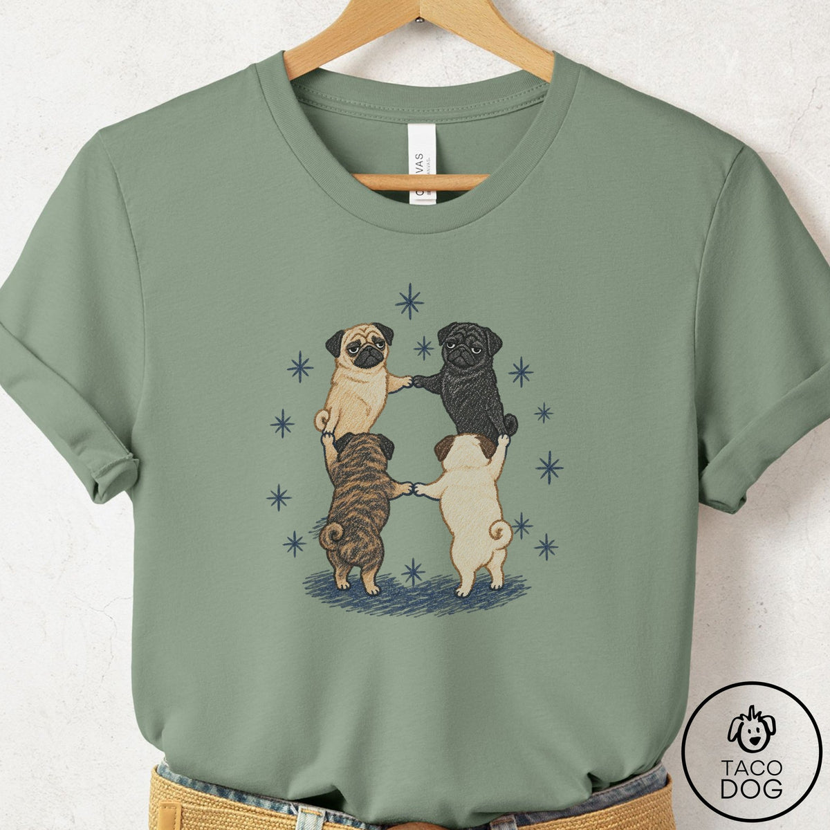 Pug The Ritual T-Shirt Sage Taco-Dog