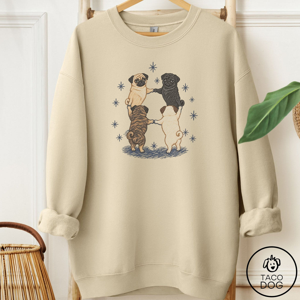 Pug The Ritual Sweatshirt Sand Taco-Dog