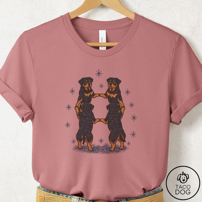 Rottweiler The Ritual T-Shirt Mauve Taco-Dog