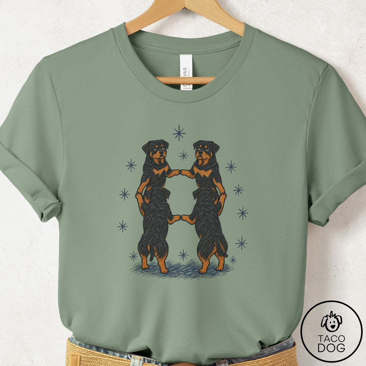 Rottweiler The Ritual T-Shirt Sage Taco-Dog
