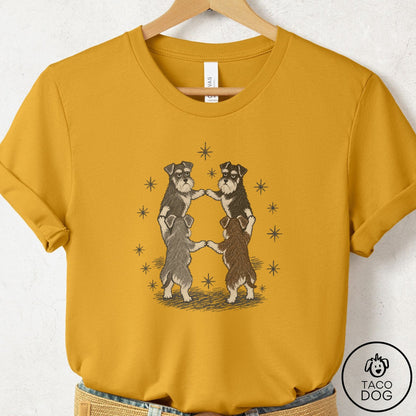 Schnauzer The Ritual T-Shirt Mustard Taco-Dog