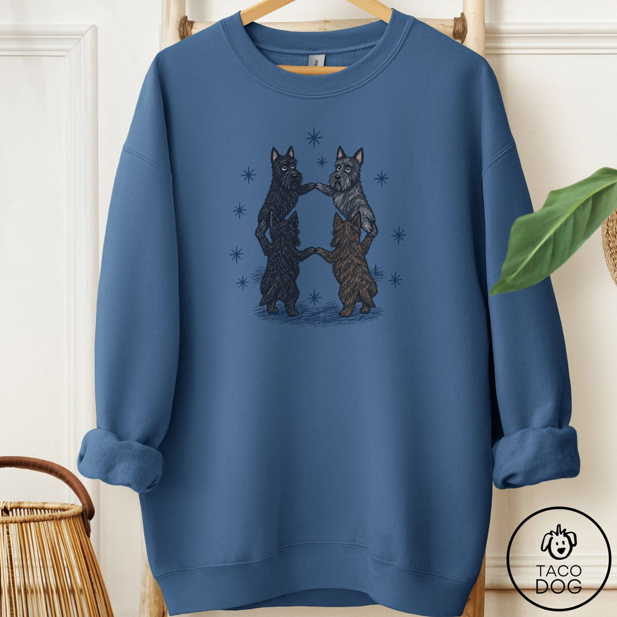 Scottie The Ritual Sweatshirt Indigo Blue Taco-Dog