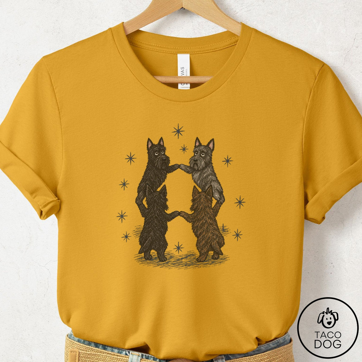 Scottie The Ritual T-Shirt Mustard Taco-Dog