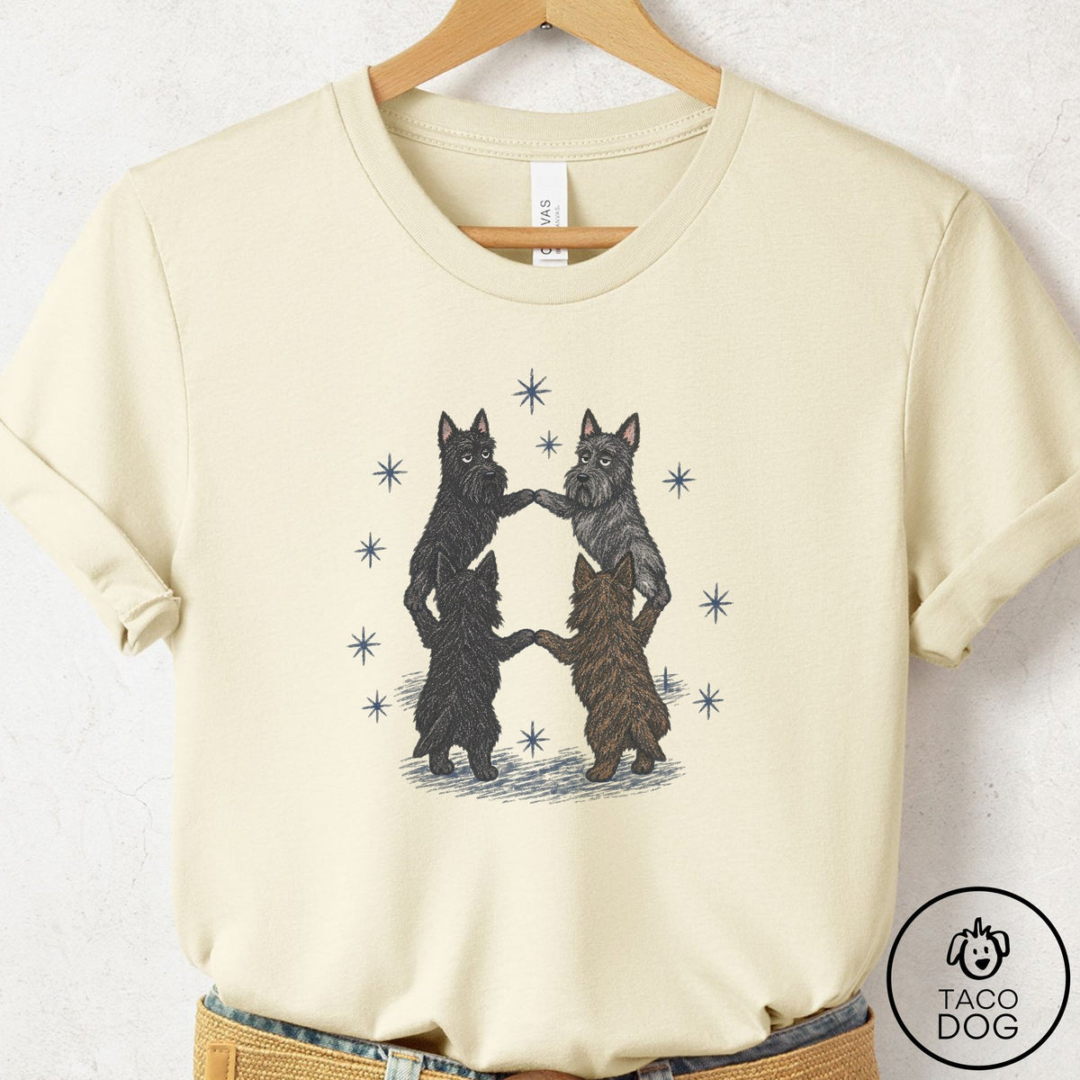 Scottie The Ritual T-Shirt, design close-up