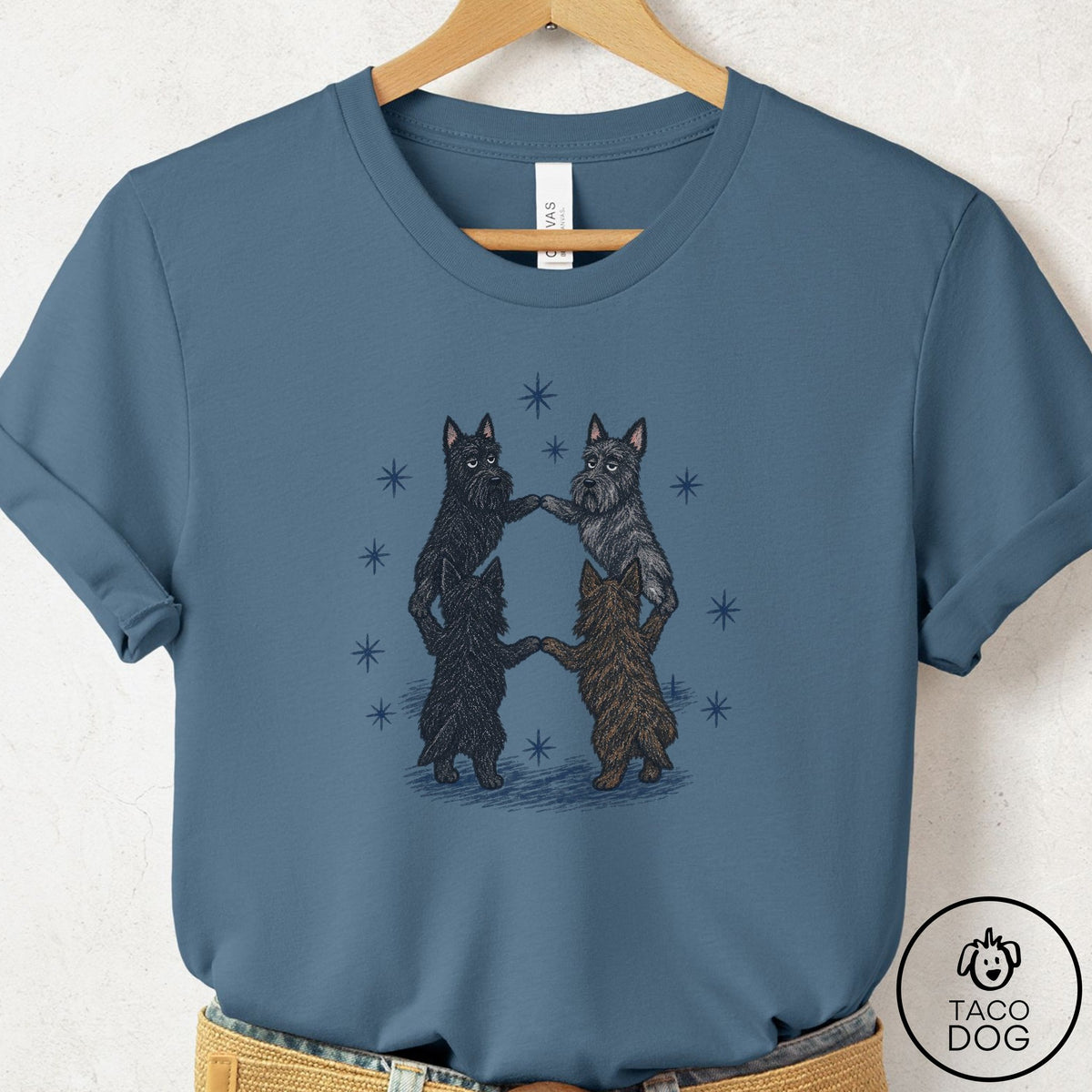 Scottie The Ritual T-Shirt Steel Blue Taco-Dog