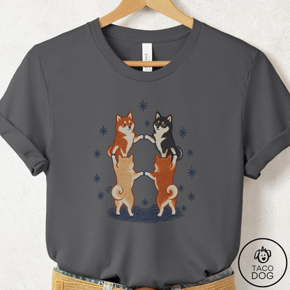 Shiba Inu The Ritual T-Shirt Asphalt Taco-Dog