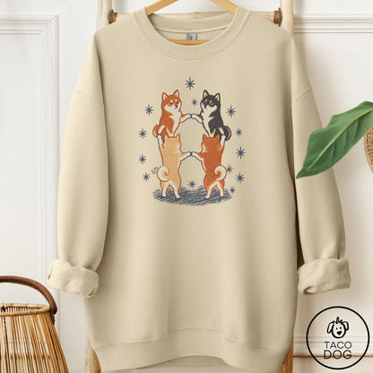 Shiba Inu The Ritual Sweatshirt Sand Taco-Dog